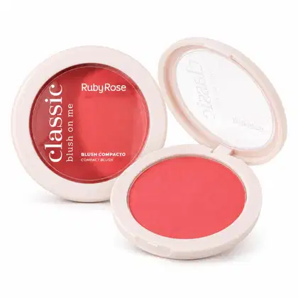 Imagem do produto Blush Compacto Ruby Rose Classic Blush On Me Peach Panic Hb-m11-5 5g