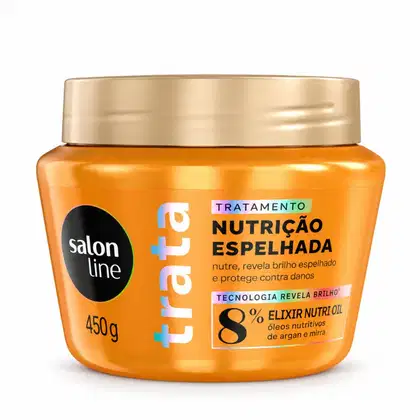 Imagem do produto Máscara De Tratamento Salon Line Trata Nutrição Espelhada Elixir Nutri Oil 450g