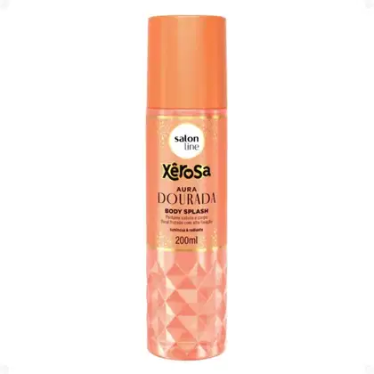 Imagem do produto Body Splash Cabelo e Corpo Salon Line Xêrosa Aura Dourada 200ml