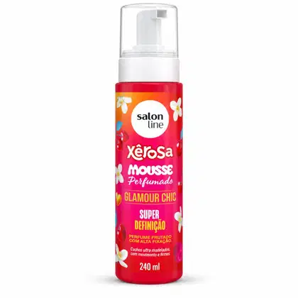 Imagem do produto Mousse Perfumado Salon Line Xêrosa Glamour Chic Super Definição 240ml