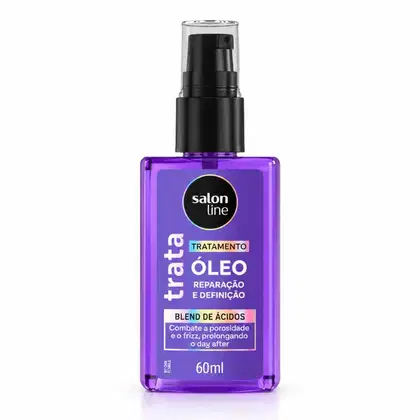 Imagem do produto Óleo De Tratamento Salon Line Trata Reparação e Definição Blend De Ácidos 60ml