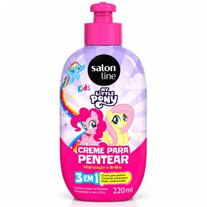 Imagem do produto Creme Para Pentear 3 Em 1 Salon Line My Little Pony 220ml