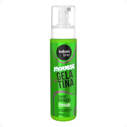 Imagem do produto Mousse Salon Line + Gelatina Super Definição 240ml