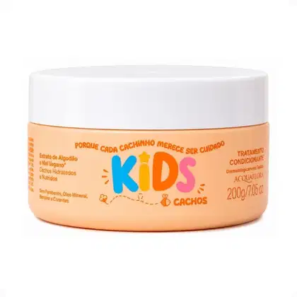 Imagem do produto Tratamento Condicionante Acquaflora Kids Cachos 200g