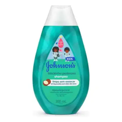 Imagem do produto Shampoo Blackinho Poderoso 200ml | Johnson's Kids
