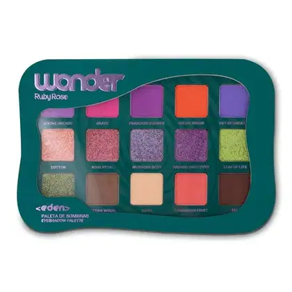 Imagem do produto Paleta De Sombras Eden Wonder - RUBY ROSE