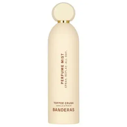 Frasco do Body Mist Her Secret Toffee Crush Banderas.