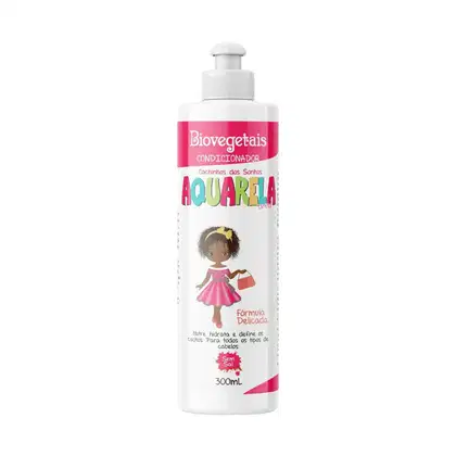 Imagem do produto Condicionador Aquarela Teen Cachinhos dos Sonhos Biovegetais - 300ml