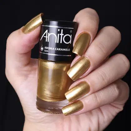 Imagem do produto ESMALTE ANITA CAFÉ COM A BAGGIO 10ML TOM:AROMA CARAMELO
