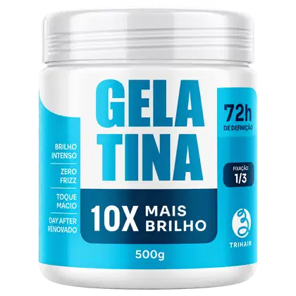 Imagem do produto Gelatina Mais Brilho Trihair 500g