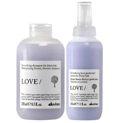 Imagem do produto Kit Davines Love Smoothing - Shampoo 250ml + Sérum Frizzy 150ml