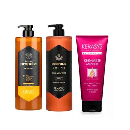 Imagem do produto Kerasys Duo Propolis (Sh Cond 1L)+Máscara Heat Protection 200ml
