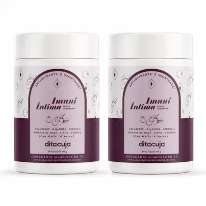 Imagem do produto 2x Imuni Íntima Dita Cuja, Suplemento Diário para Imunidade e Saúde Íntima Feminina Dita Cuja