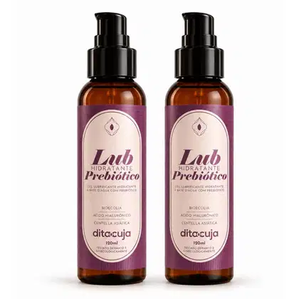 Imagem do produto 2x Lubrificante Íntimo Hidratante Prebiótico Dita Cuja 120ml – Hidratação, Prazer e Conforto Dita Cuja