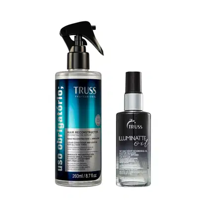 Imagem do produto Kit Truss Uso Obrigatório Spray + Illuminatte Oil 60ml