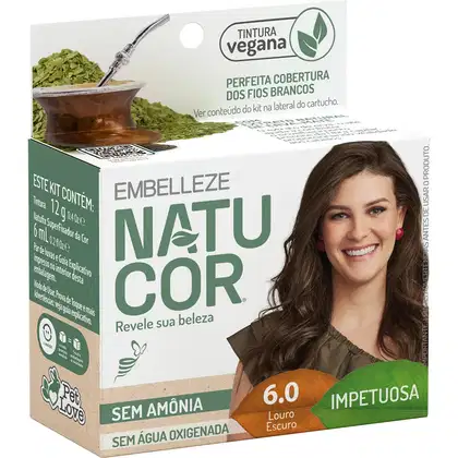 Imagem do produto TINTURA NATUCOR TOM:6.0 - LOURO ESCURO