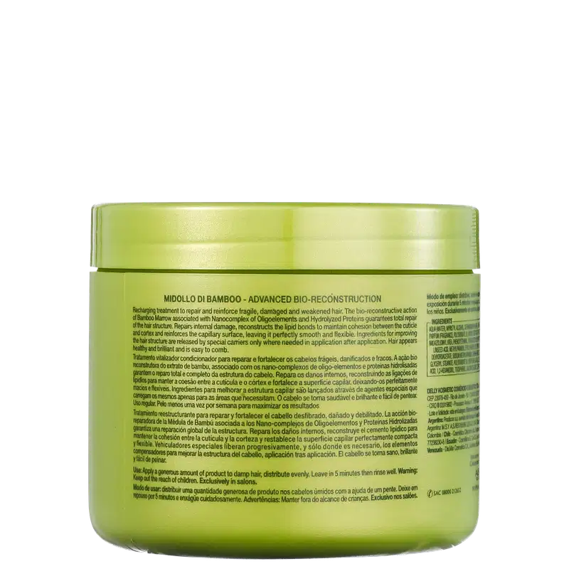 Alfaparf Midollo di Bamboo Recharging - Máscara Capilar 500ml