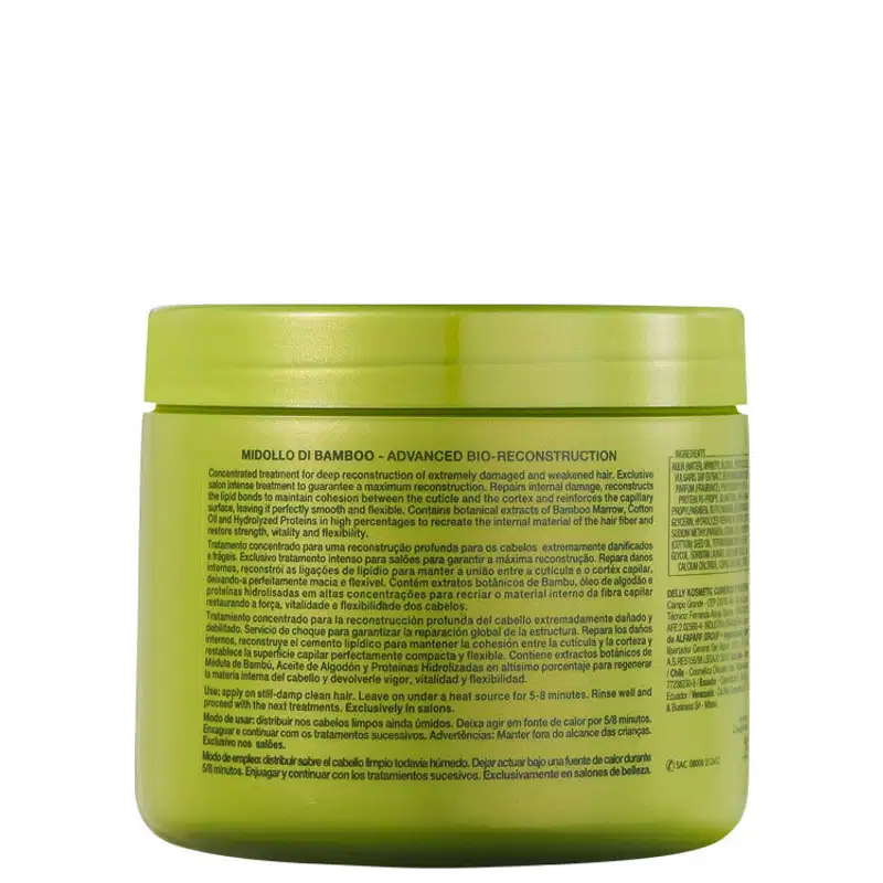 Alfaparf Midollo di Bamboo Pro-Concentrate - Máscara de Reconstrução 500ml