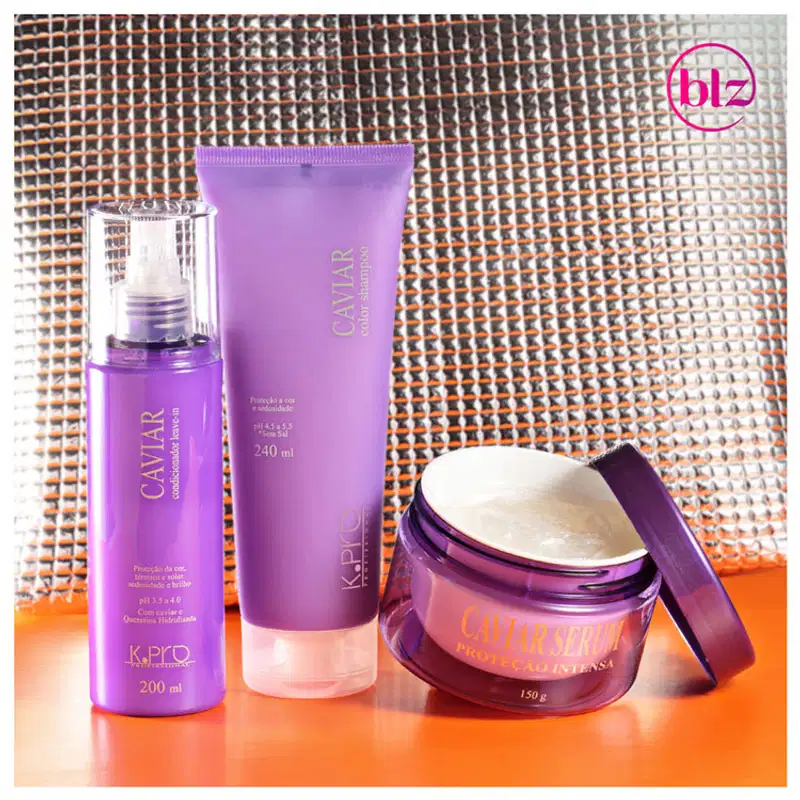 K.Pro Caviar Color - Shampoo sem Sulfato 240ml
