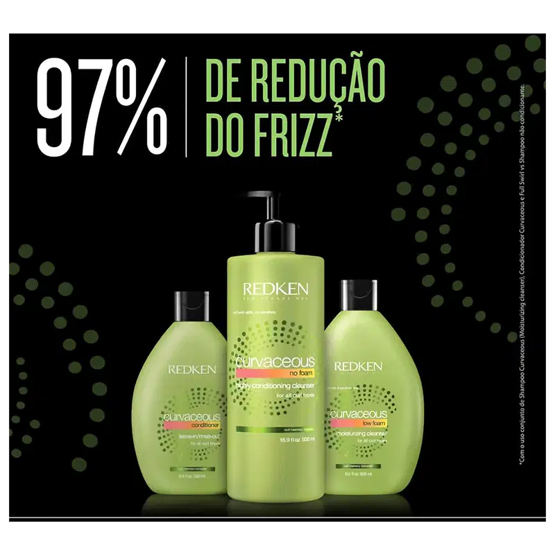 Redken Curvaceous - Shampoo sem Sulfato 300ml