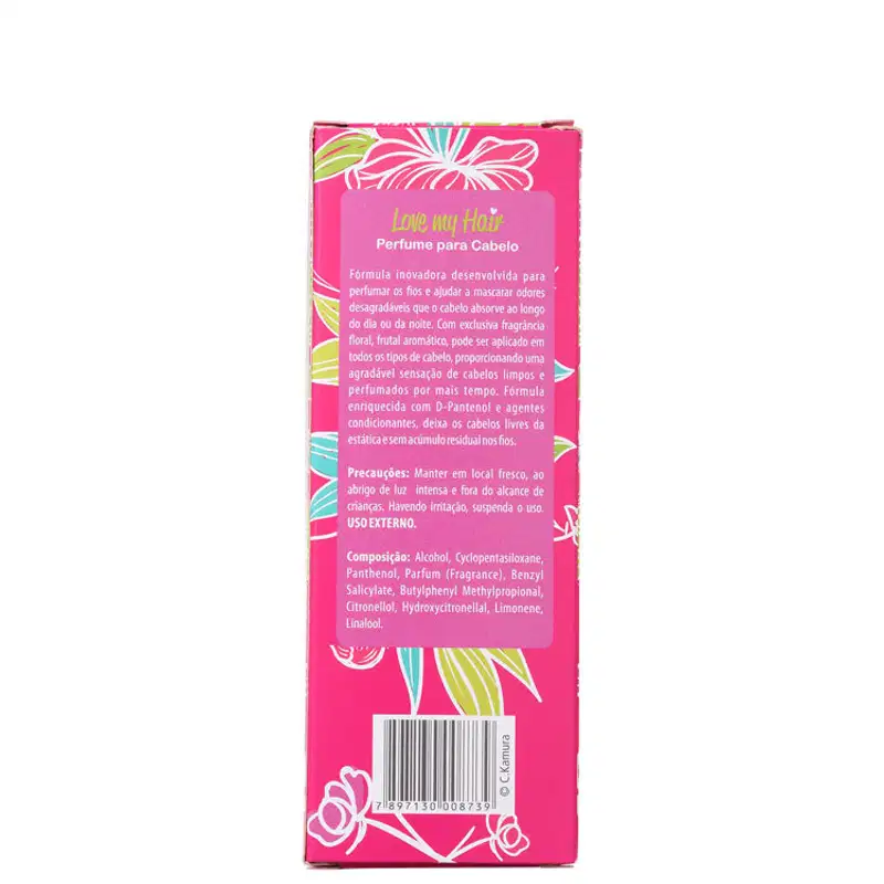 C.Kamura Love My Hair - Perfume para Cabelo 60ml