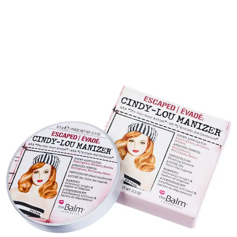 the Balm Cindy-Lou Manizer - Blush, Sombra e Iluminador 8,5g