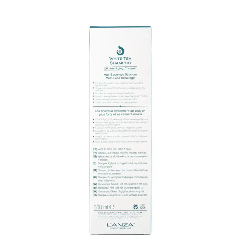 L'Anza Healing Strength White Tea - Shampoo sem Sulfato 300ml