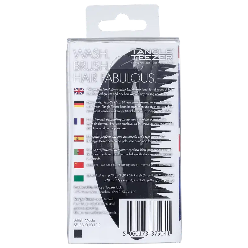 Tangle Teezer Salon Elite Panther Black - Escova de Cabelo