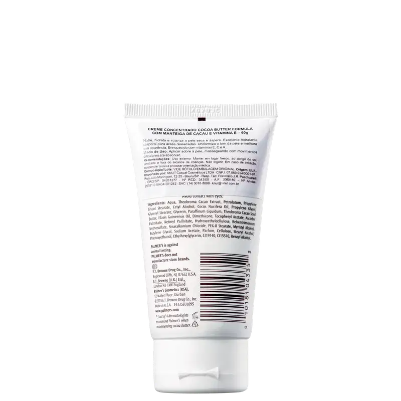 Palmer's Cocoa Butter Formula Softens & Relieves Rough, Dry Skin - Creme Hidratante 60g