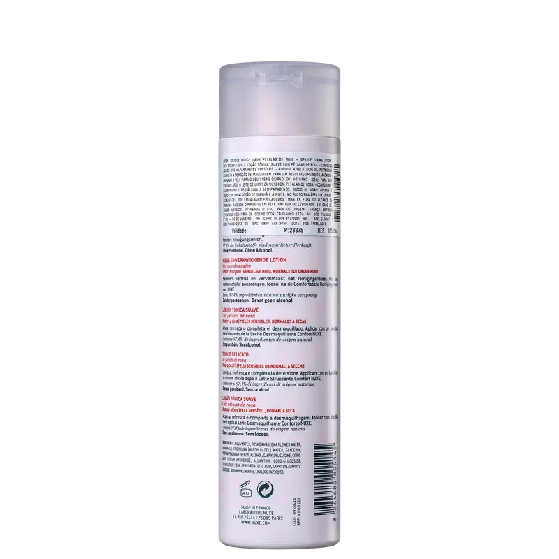 Nuxe Lotion Tonique Douce - Tônico Facial 200ml