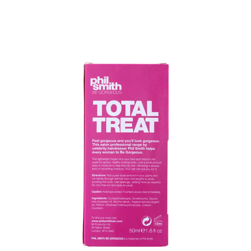 Phil Smith Total Treat Transforming Argan Oil - Óleo Capilar 50ml