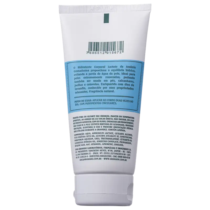 Granado Granaderma Lactato de Amônio - Creme Hidratante Corporal 180g