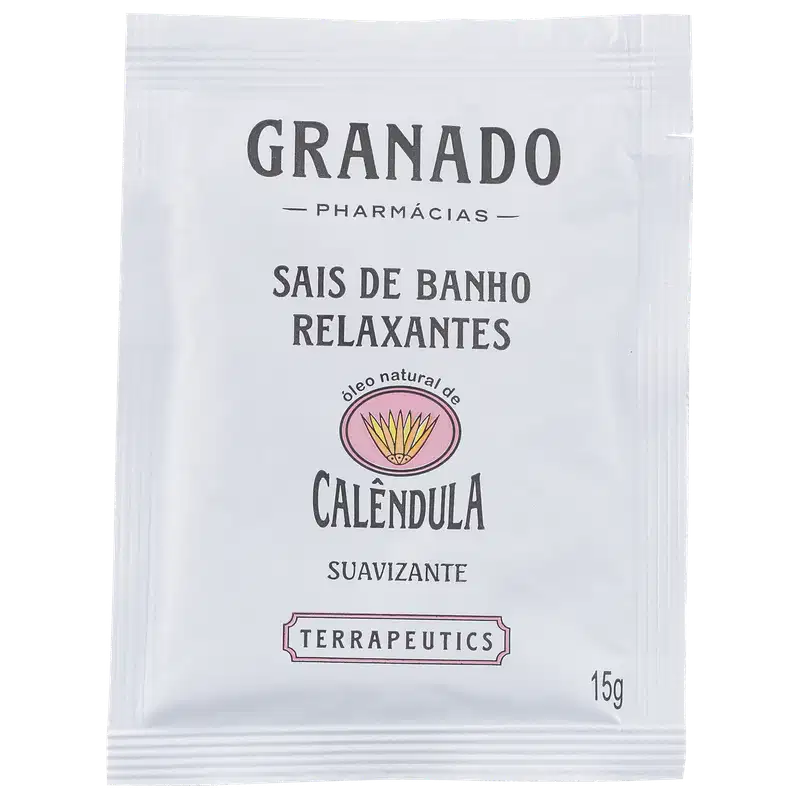 Granado Terrapeutics Relaxantes Calêndula - Sais de Banho 5x16g