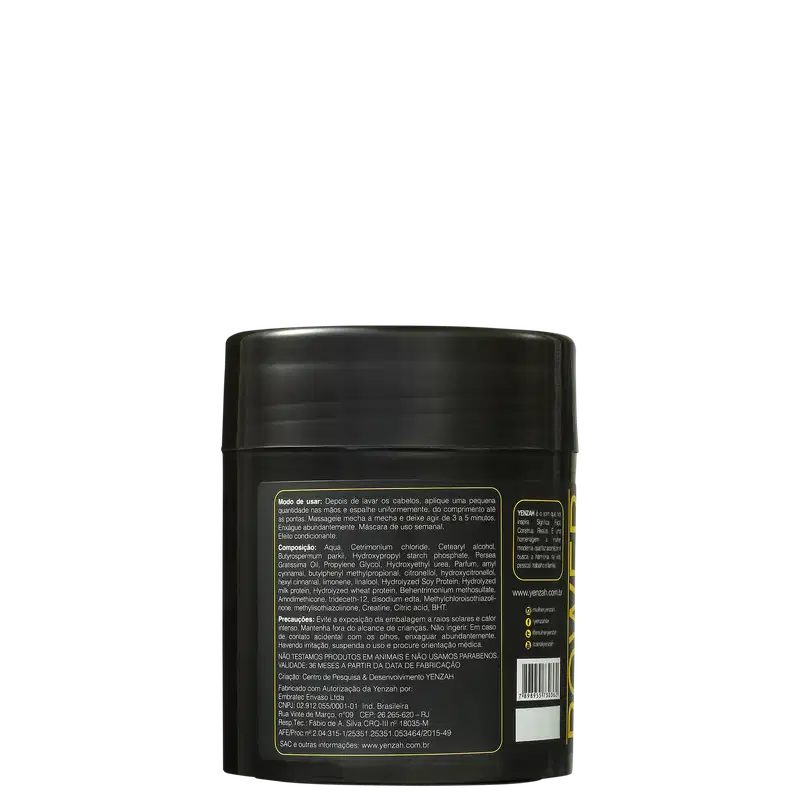 Yenzah Power Whey Fit Cream - Máscara Capilar 480g