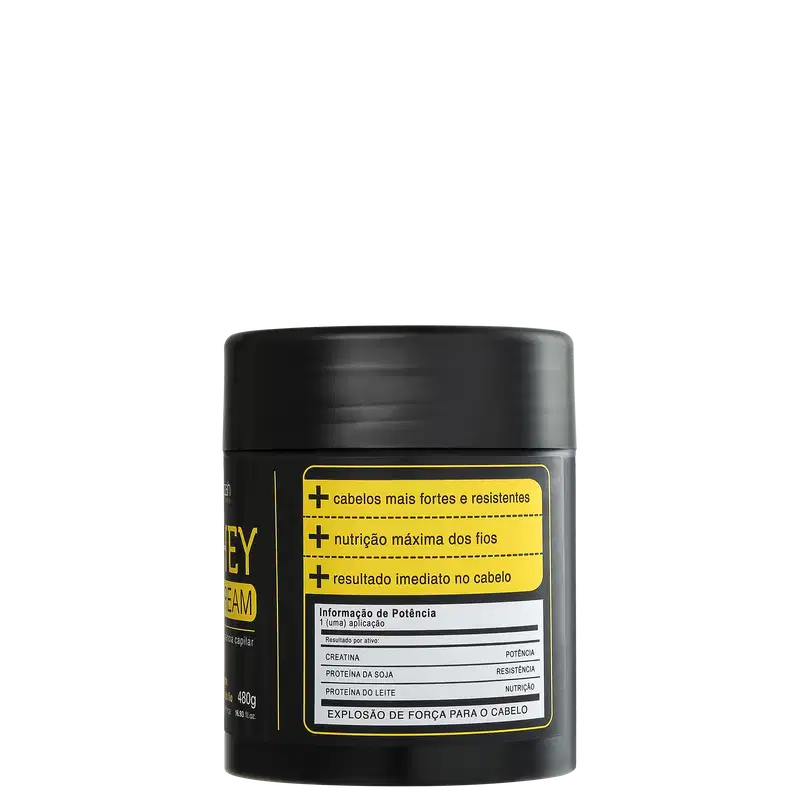 Yenzah Power Whey Fit Cream - Máscara Capilar 480g