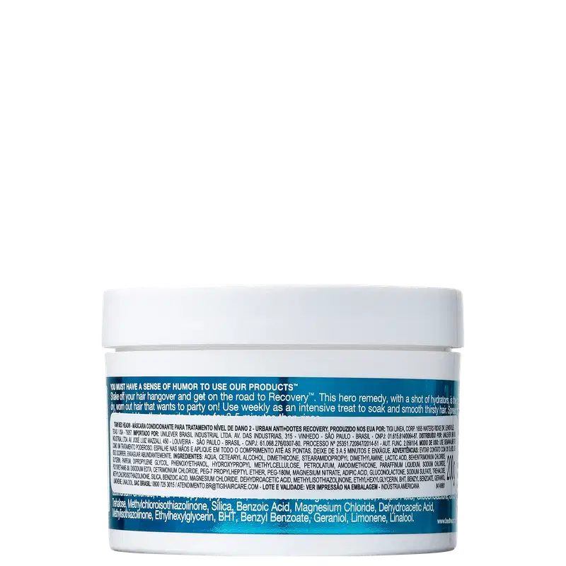 TIGI Bed Head Urban Anti+Dotes 2 Recovery - Máscara Capilar 200ml