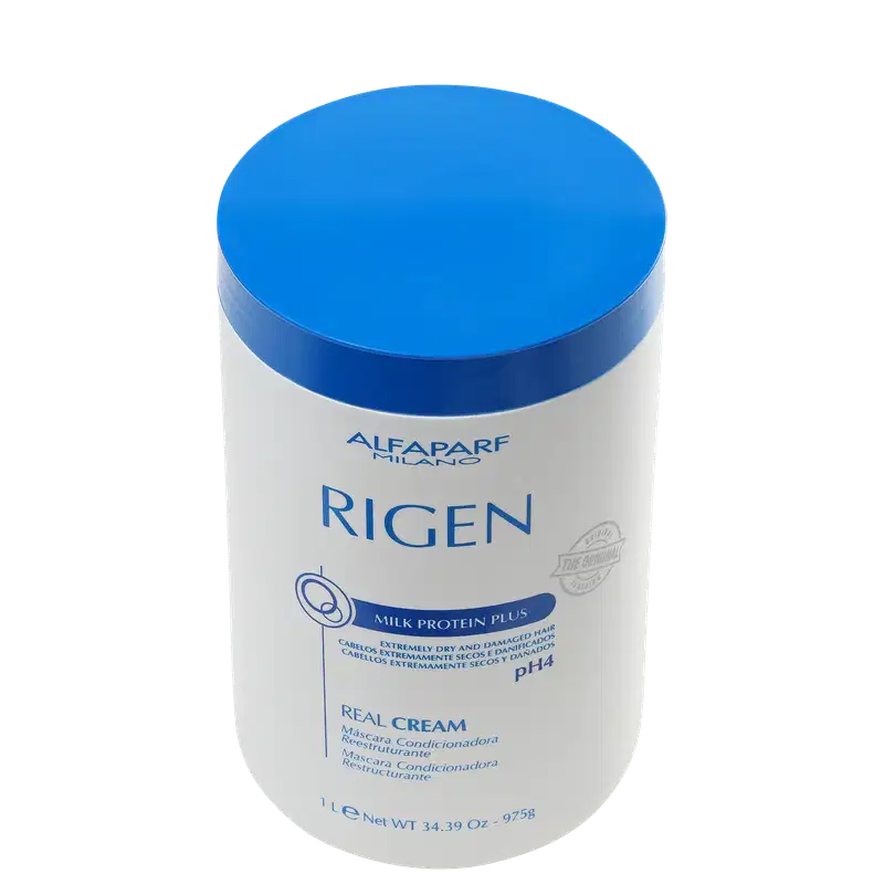 Alfaparf Rigen Milk Protein Plus Real Cream - Máscara Capilar 1L