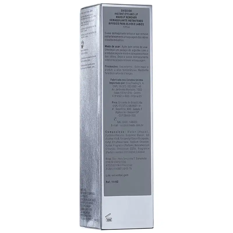 Shiseido Instant Eye and Lip Makeup Remover - Demaquilante Bifásico 125ml