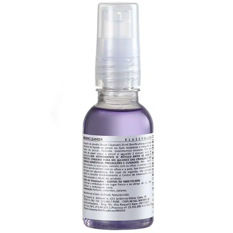 Klass Vough Pro Makeup Series - Limpador de Pincéis 35ml