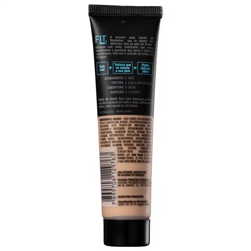 Maybelline Fit Me! Toque Matte + Fresh 100 - Base Líquida 35ml