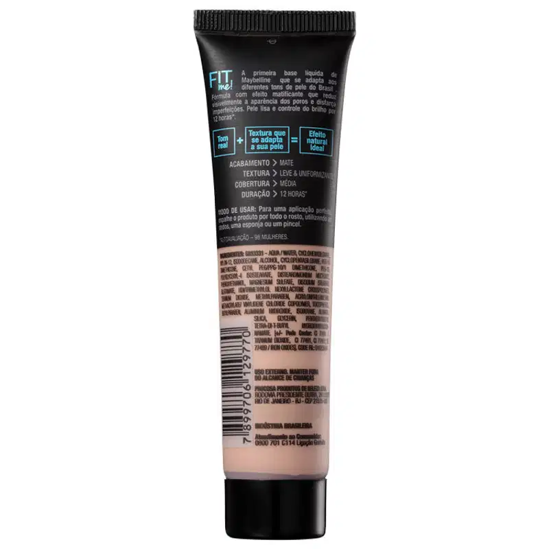 Maybelline Fit Me! Toque Matte + Fresh 110 - Base Líquida 35ml