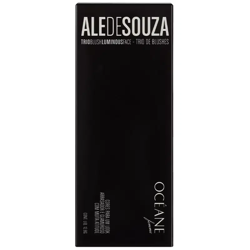 Océane Ale de Souza Trio Luminous Face - Paleta de Blush 12,8g