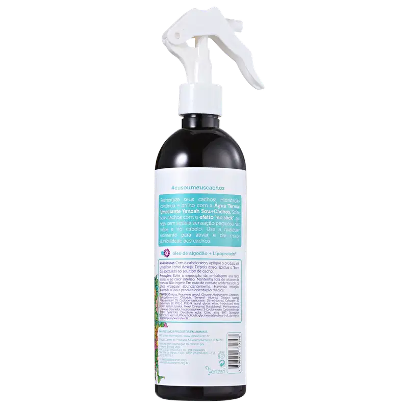 Yenzah Sou+Cachos Água Termal - Leave-in 365ml