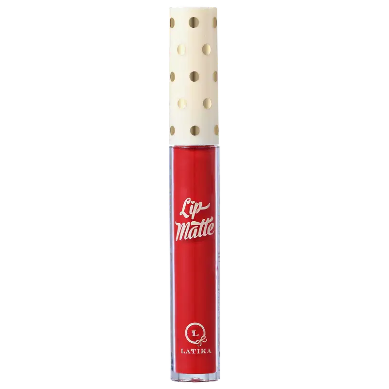 Latika Lip Matte Vermelho Nº 20 - Batom Líquido 4ml