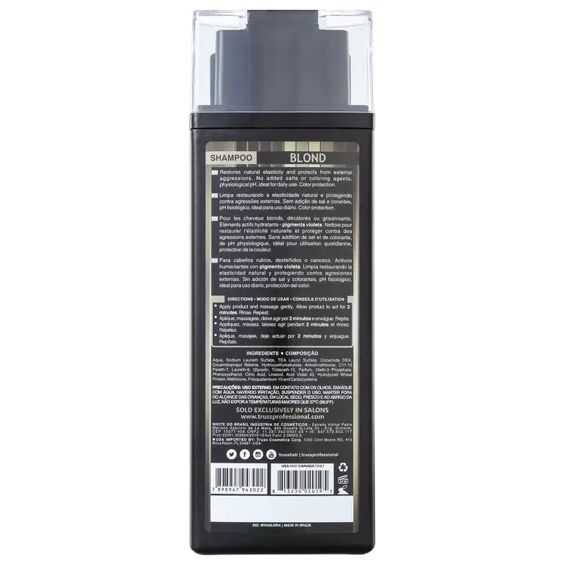 Blond - Shampoo Desamarelador 300ml