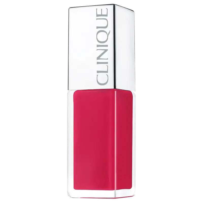 Clinique Pop Lacquer Lip Colour + Primer 4 Sweetie Pop - Batom Líquido Espelhado 6,5g