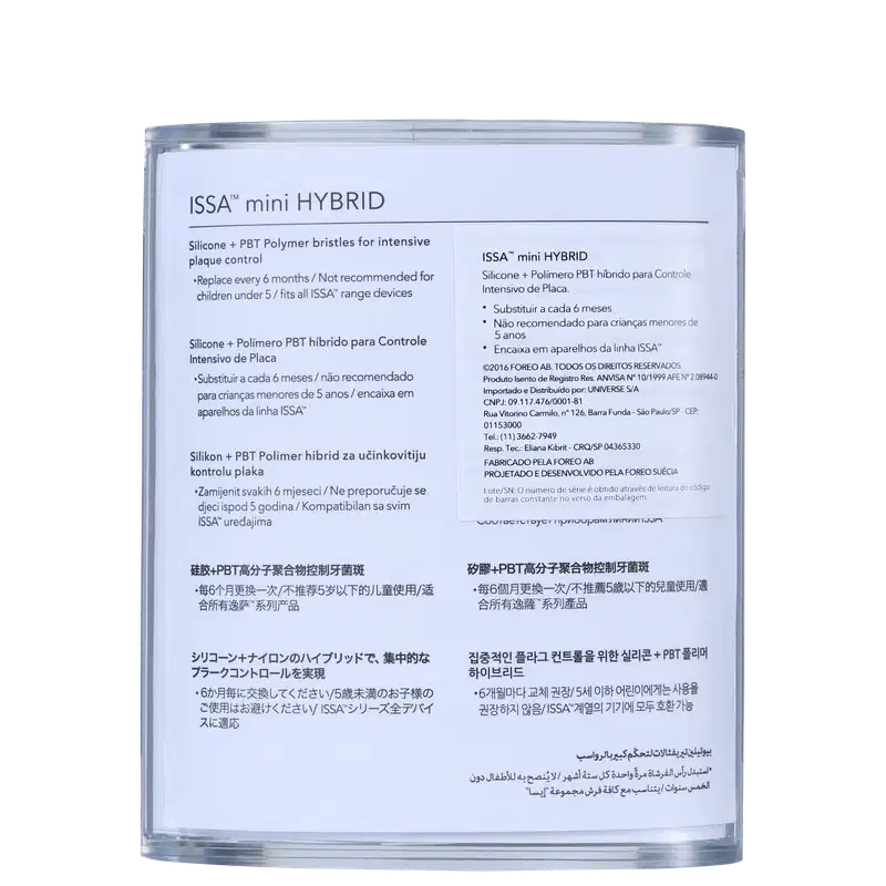 FOREO Issa Mini Hybrid Summer Sky - Refil Escova de Dente Elétrica