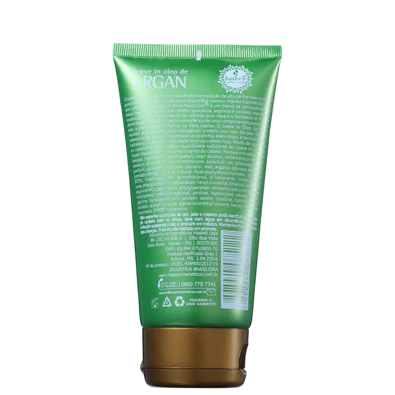 Haskell Óleo de Argan - Leave-In 150g