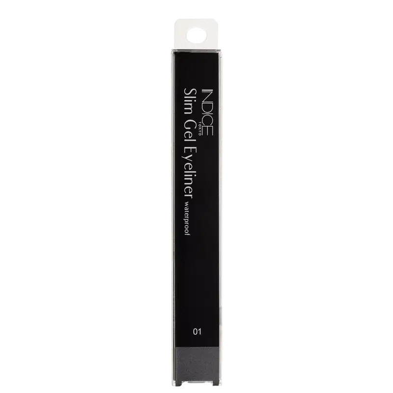 Indice Tokyo Slim Gel 01 Black Rich - Delineador em Gel 0,12g