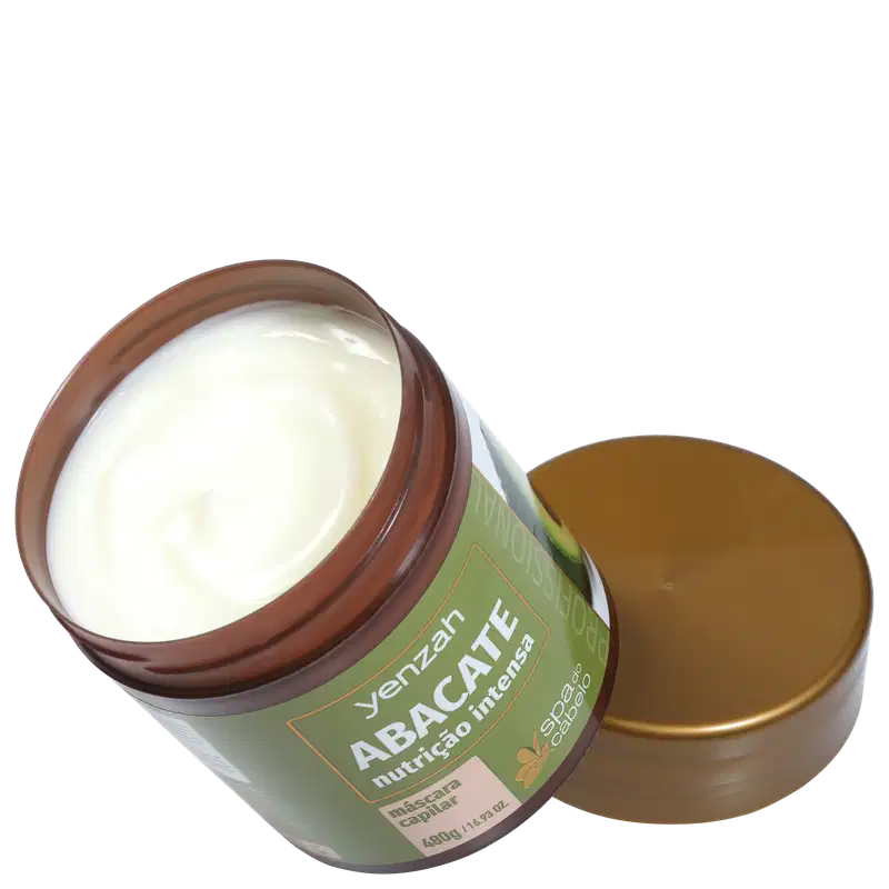 Yenzah SPA dos Cabelos Abacate - Máscara Capilar 480g